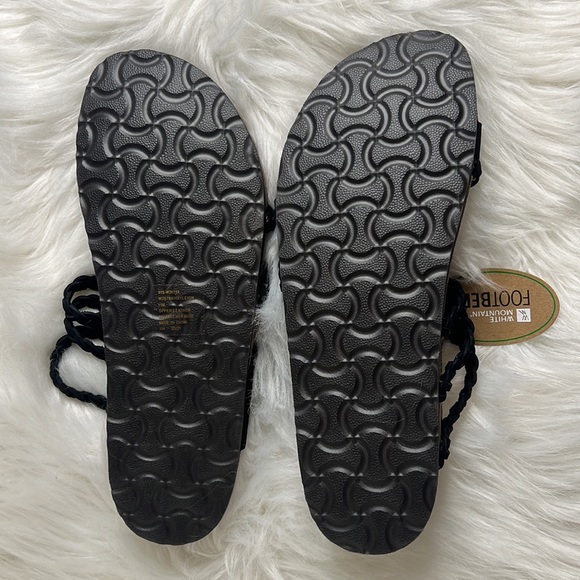 White Mountain Footbeds Sandals Size 11M - Picture 3 of 3
